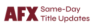 Same Day Title Updates logo